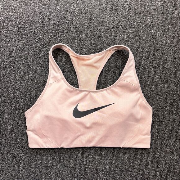 Nike Women Victory Shape Non Padded Sport Bra AJ5219 Pink Size Small - Picture 1 of 3